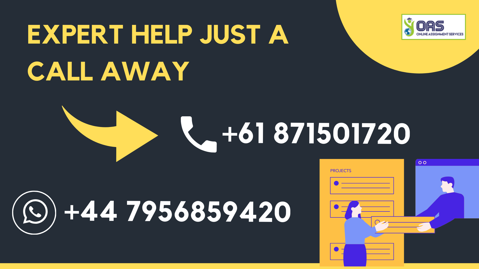 Expert help just a call away for NURS1001
