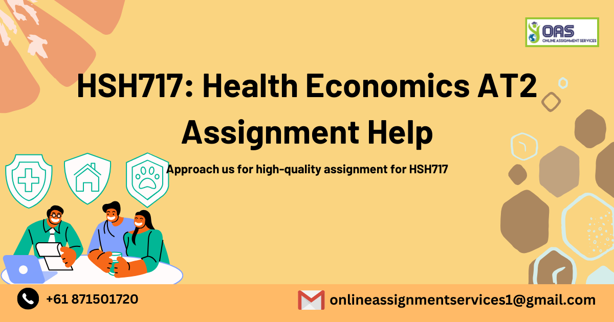 HSH717 Health Economics AT2 Assignment Help