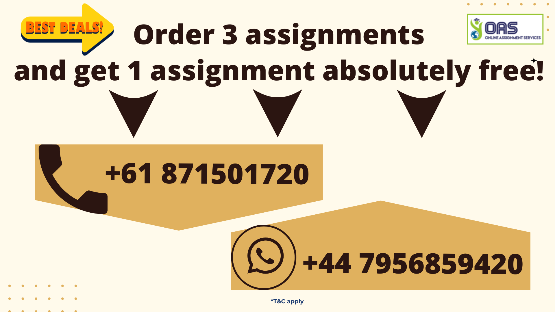 Order 3 assignments and get 1 assignment absolutely free for PROJ6000