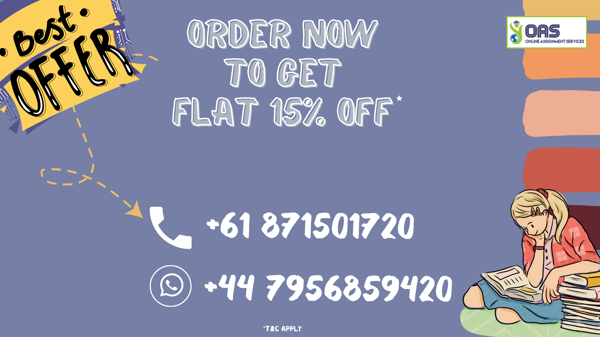 Order now to get Flat 15 percent off for NURBN3032