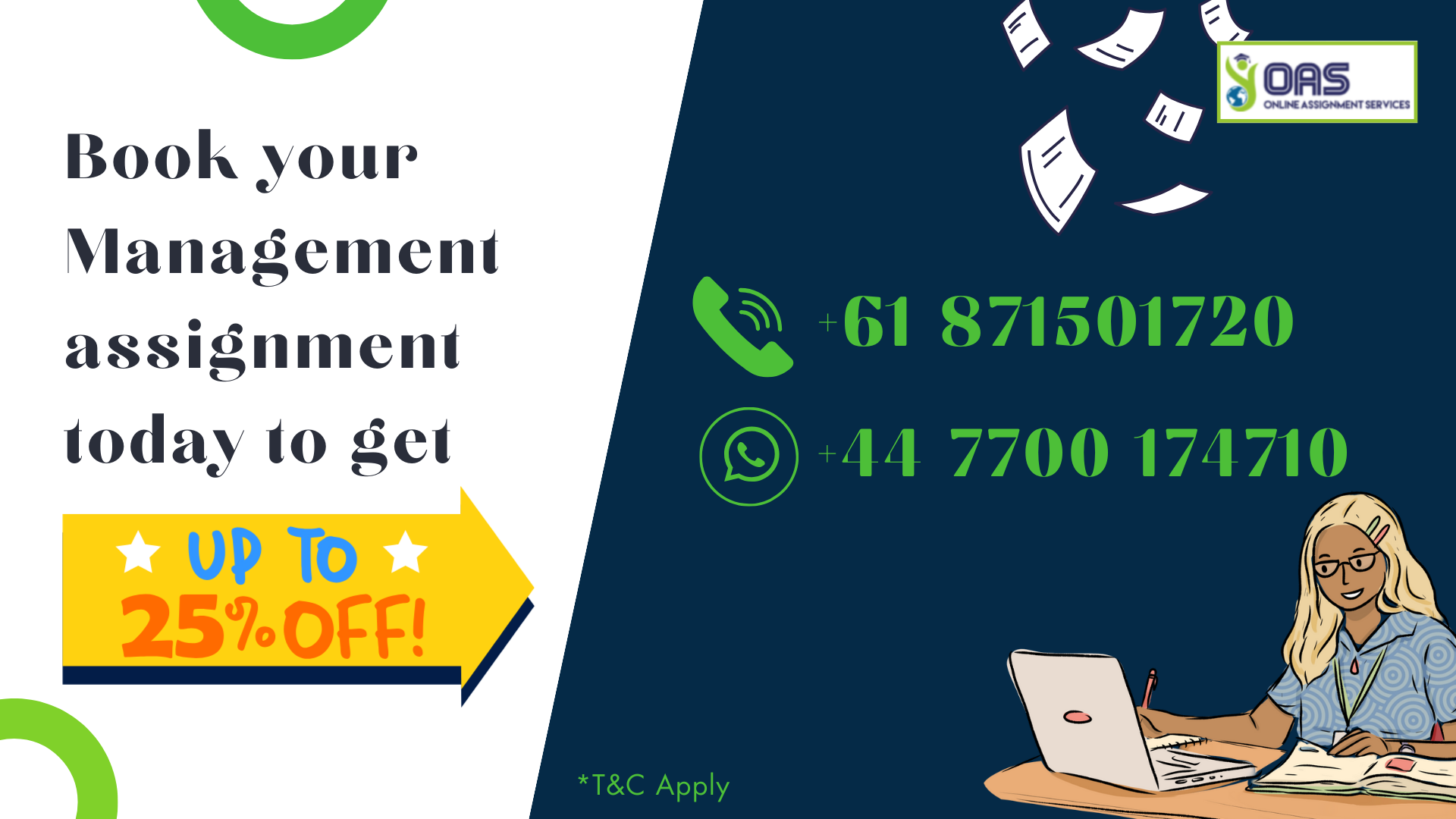 Book your Management assignment today to get 25 percent off for INT102
