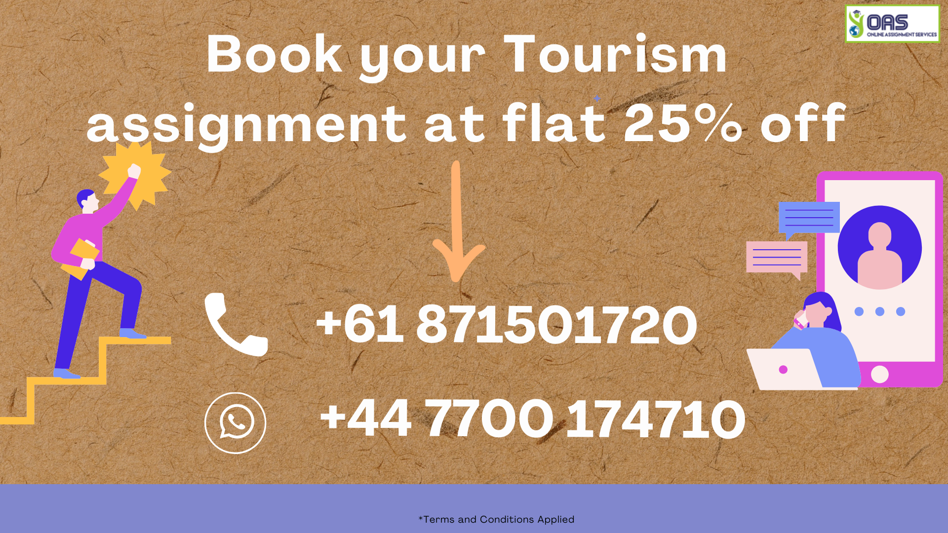 Book your Tourism assignment at flat 25 percent off for 7205THS