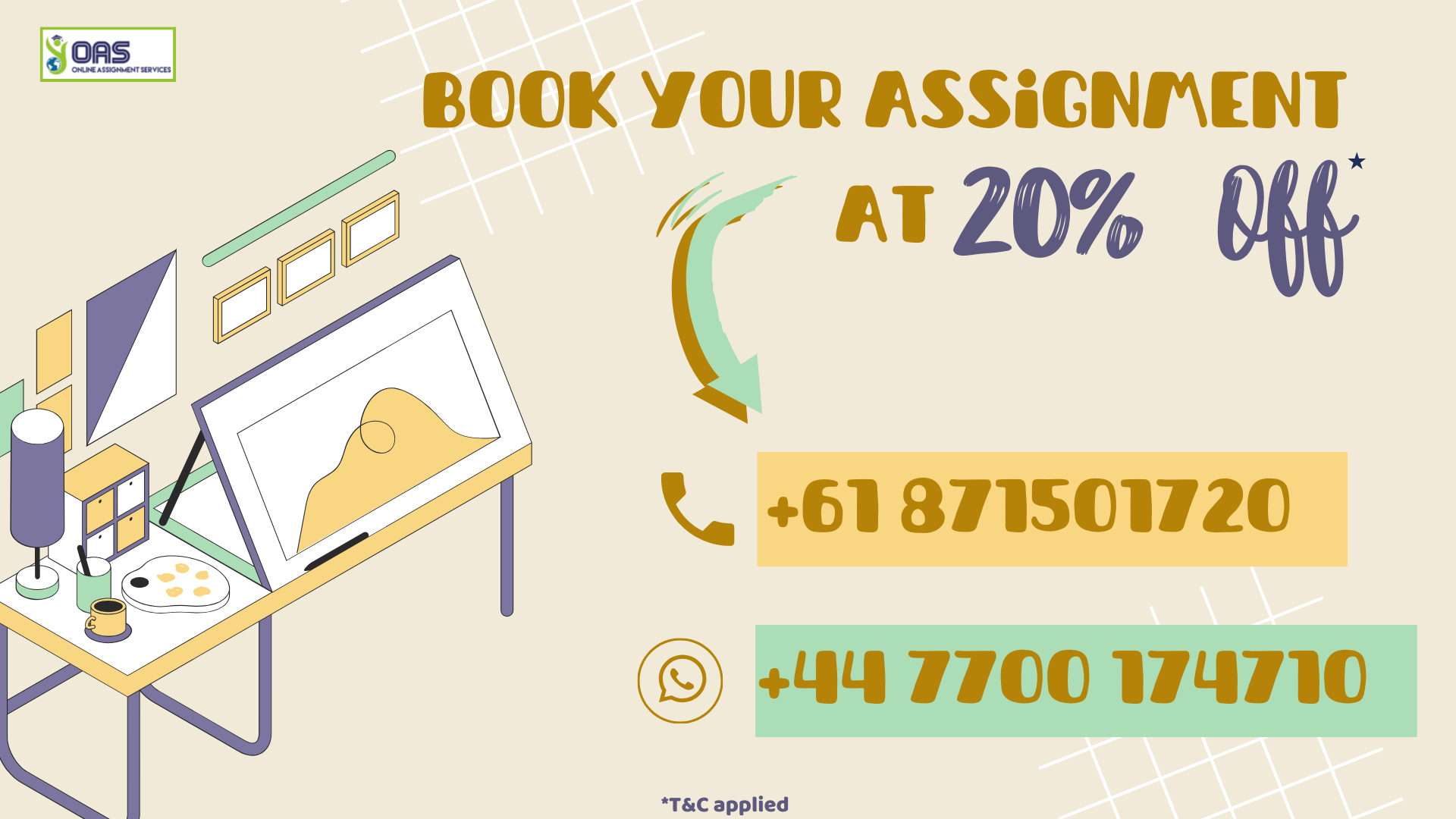 Book your assignment at 20 percent off for DATA7201