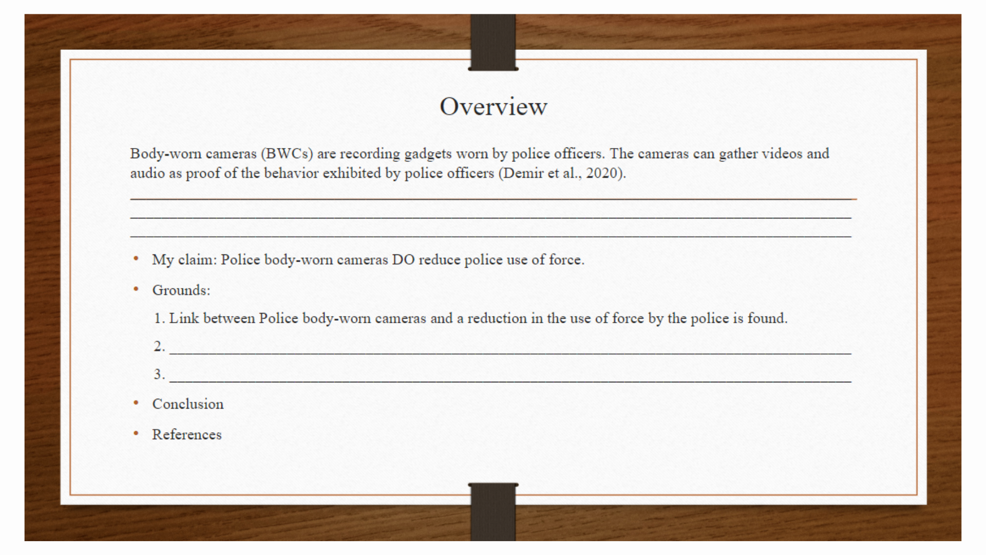 CCJ101 Overview Slide