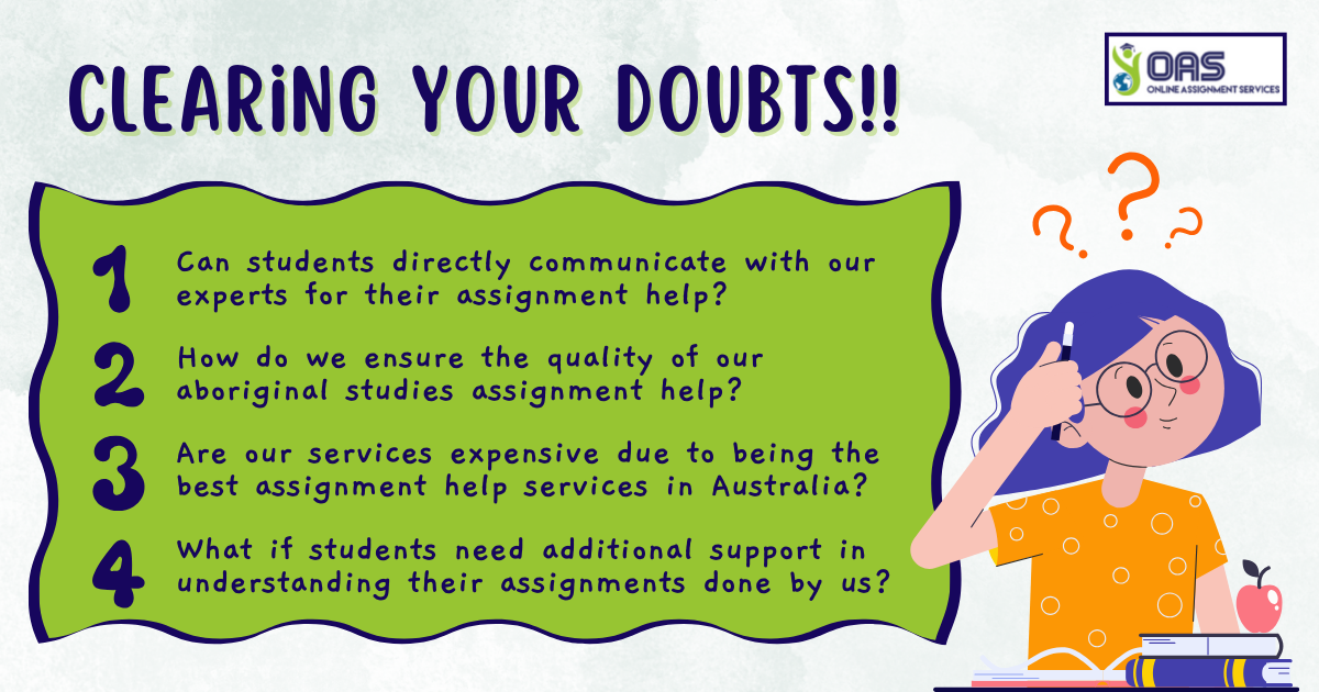 Clearing student's doubts related to our assignment help services.