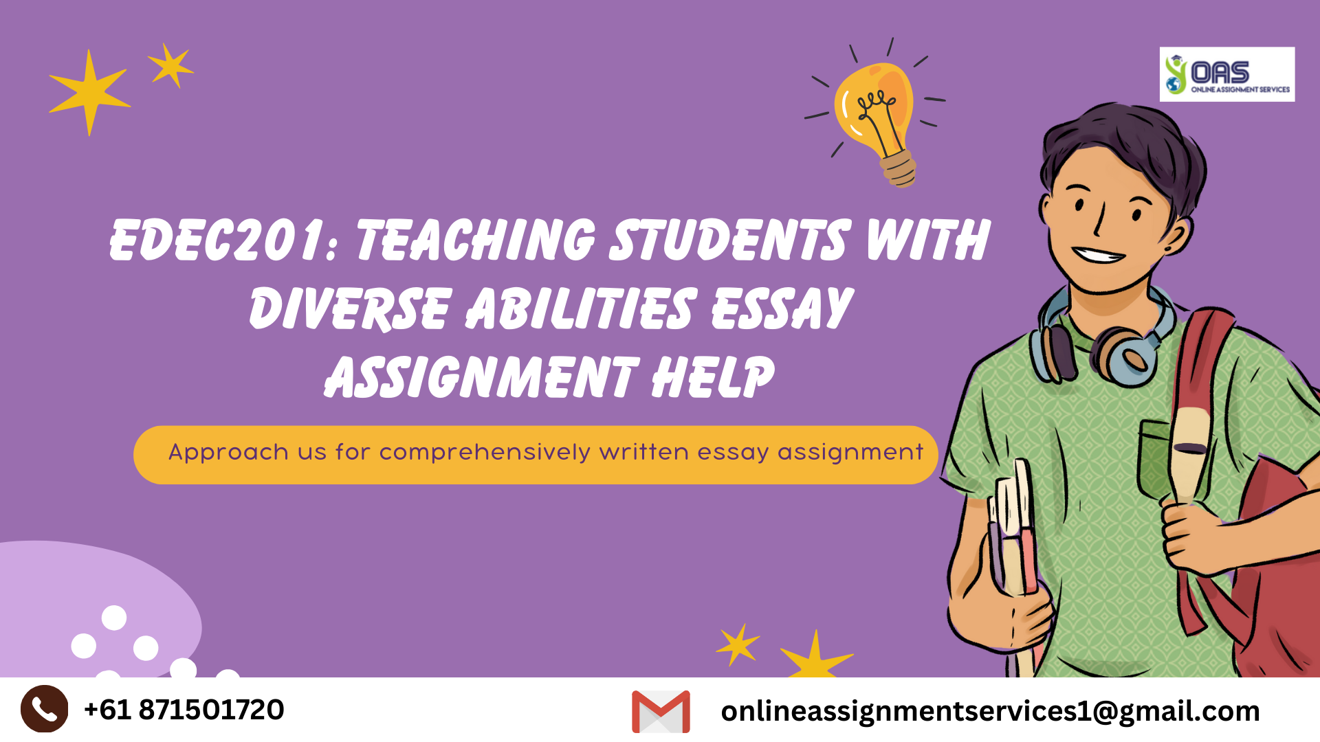 EDEC201 Teaching Students with Diverse Abilities Essay Assignment Help