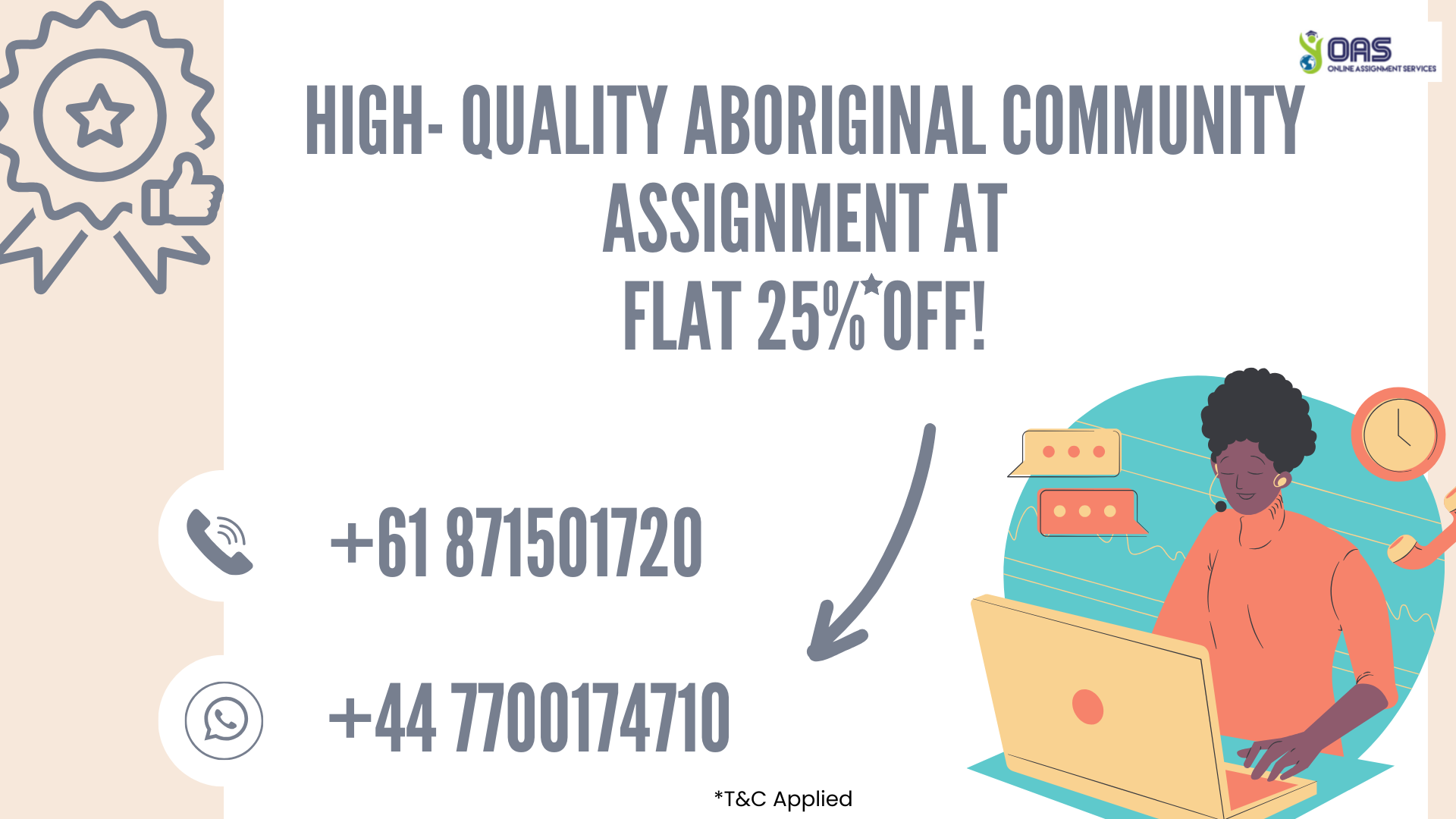High- Quality Aboriginal community assignment at 25 percent off for NSB202