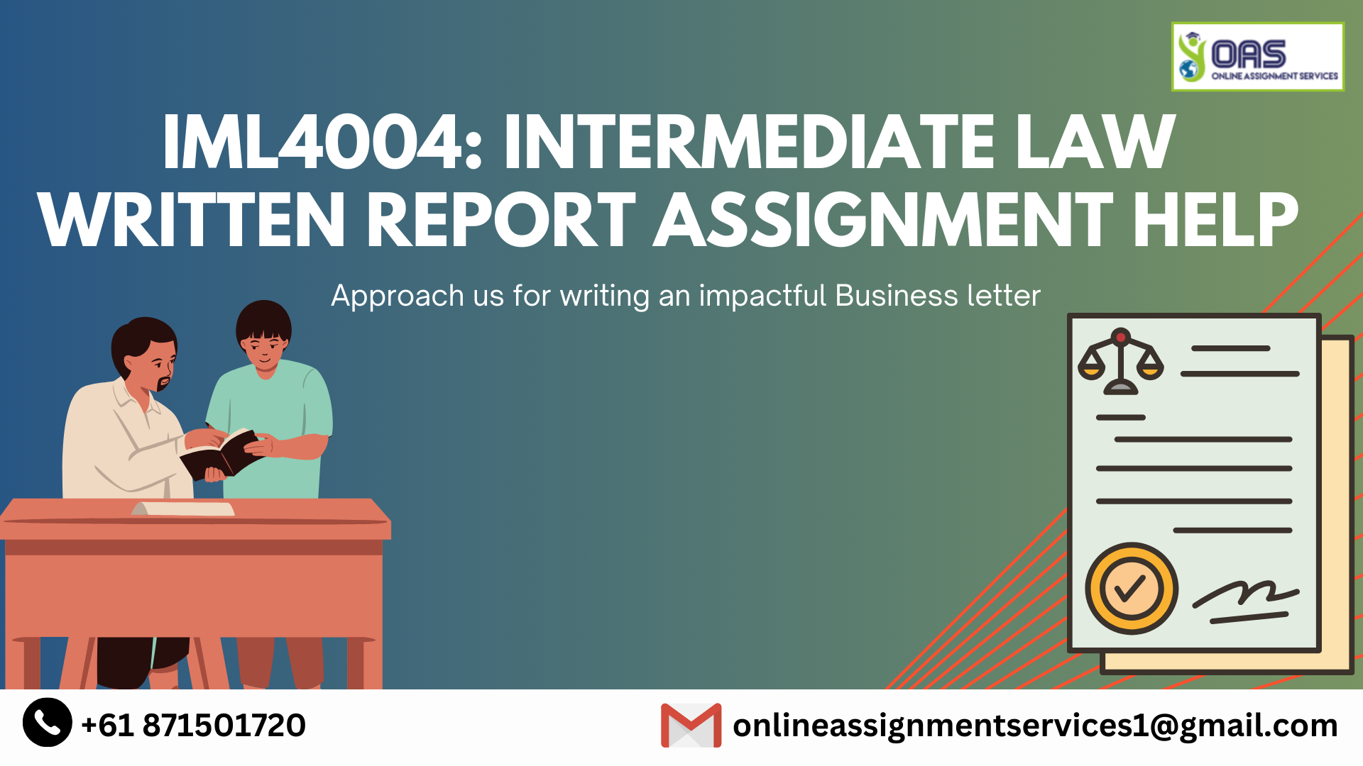 IML4004 Intermediate Law Written Report Assignment help