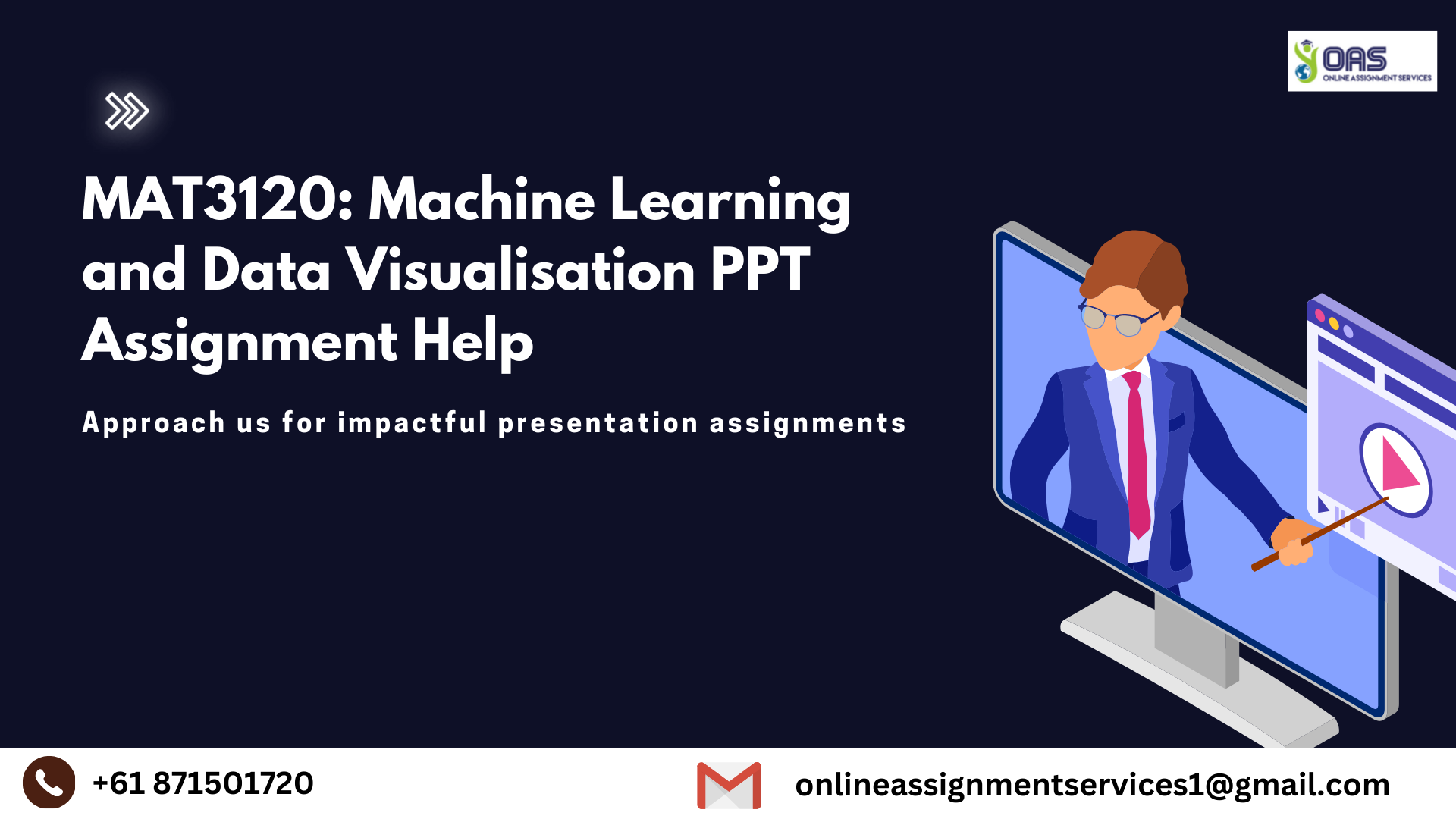 MAT3120 Machine Learning and Data Visualisation PPT Assignment Help
