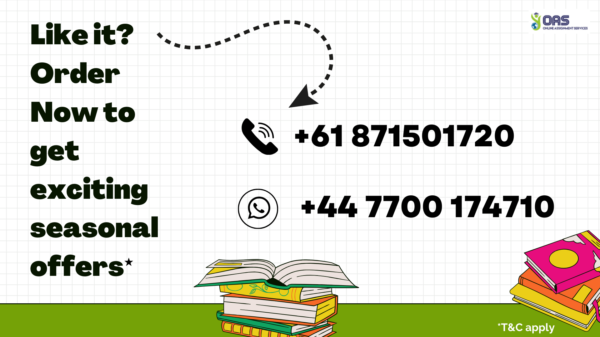 Order Now to get exciting seasonal offers for NRS162