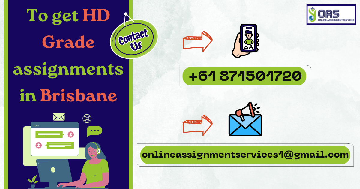 Reach out to us at Online Assignment Services to get HD grade assignments.