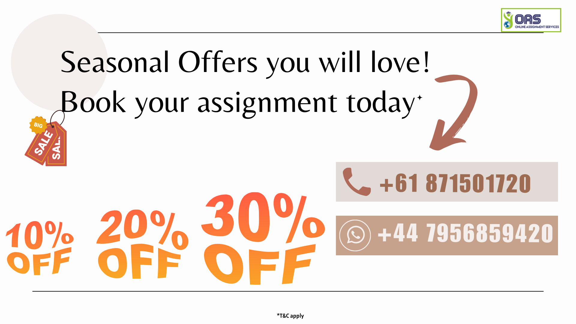 Seasonal Offers you will love for CCJ101