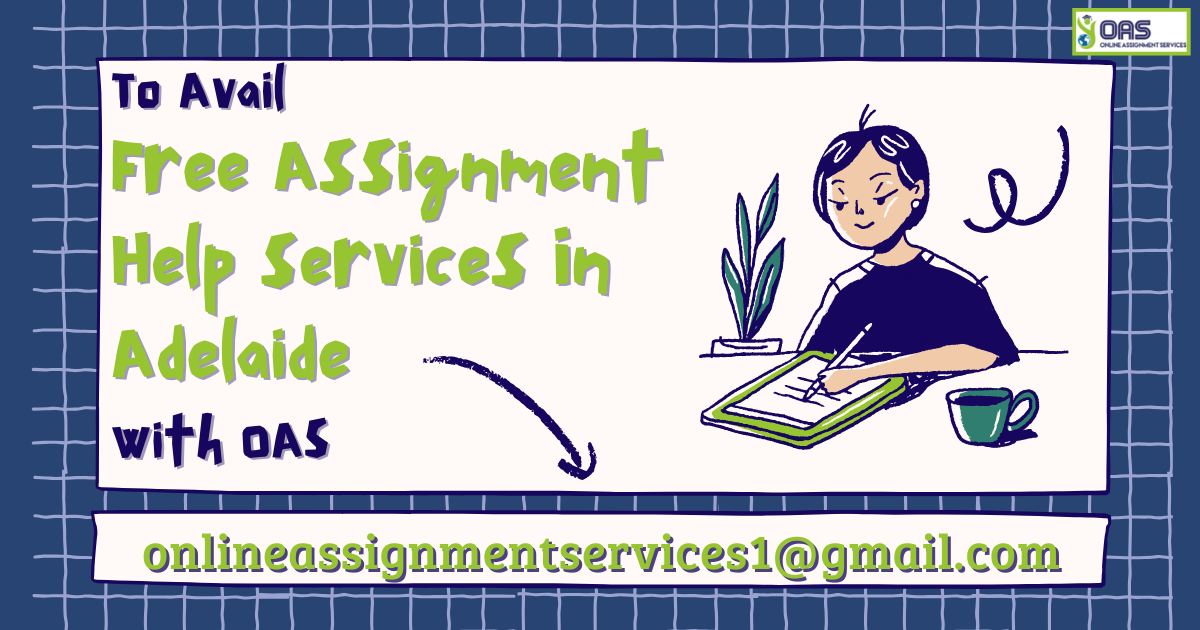 Email us to avail free assignment help services in Adelaide
