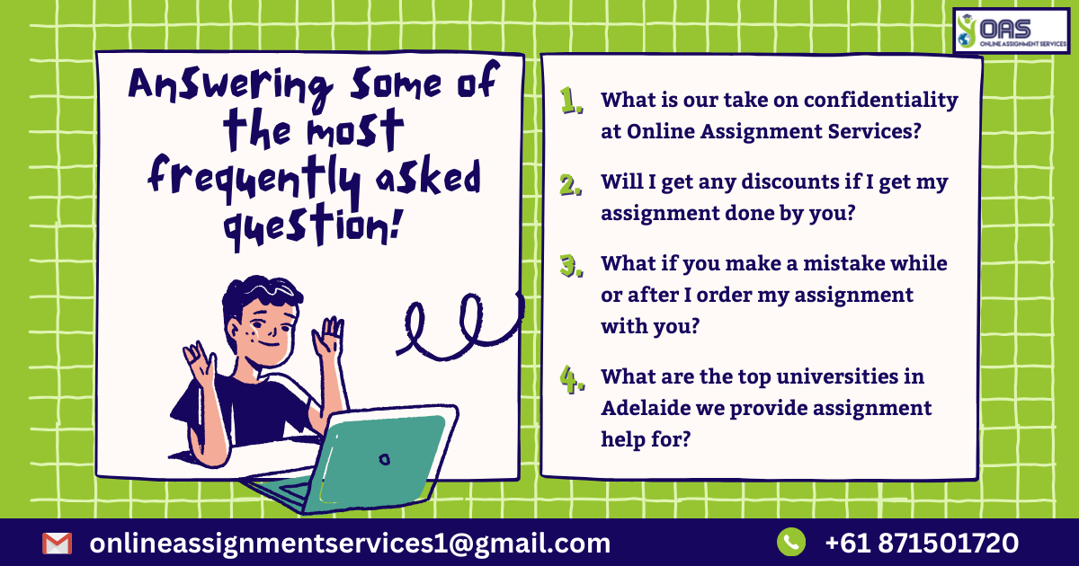 Answering the most frequently asked questions by the students.