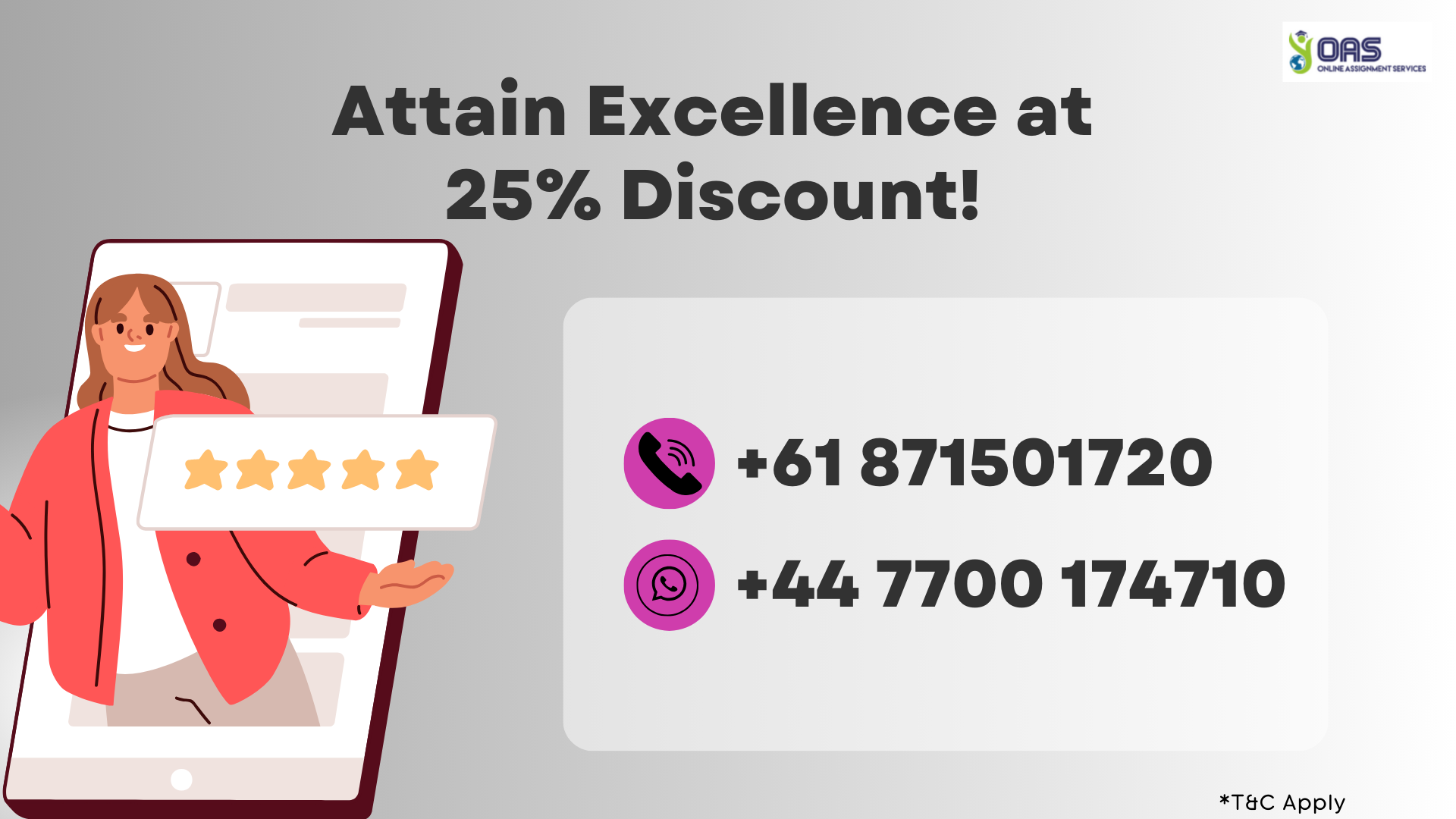 Attain Excellence at 25 percent of for NUR272