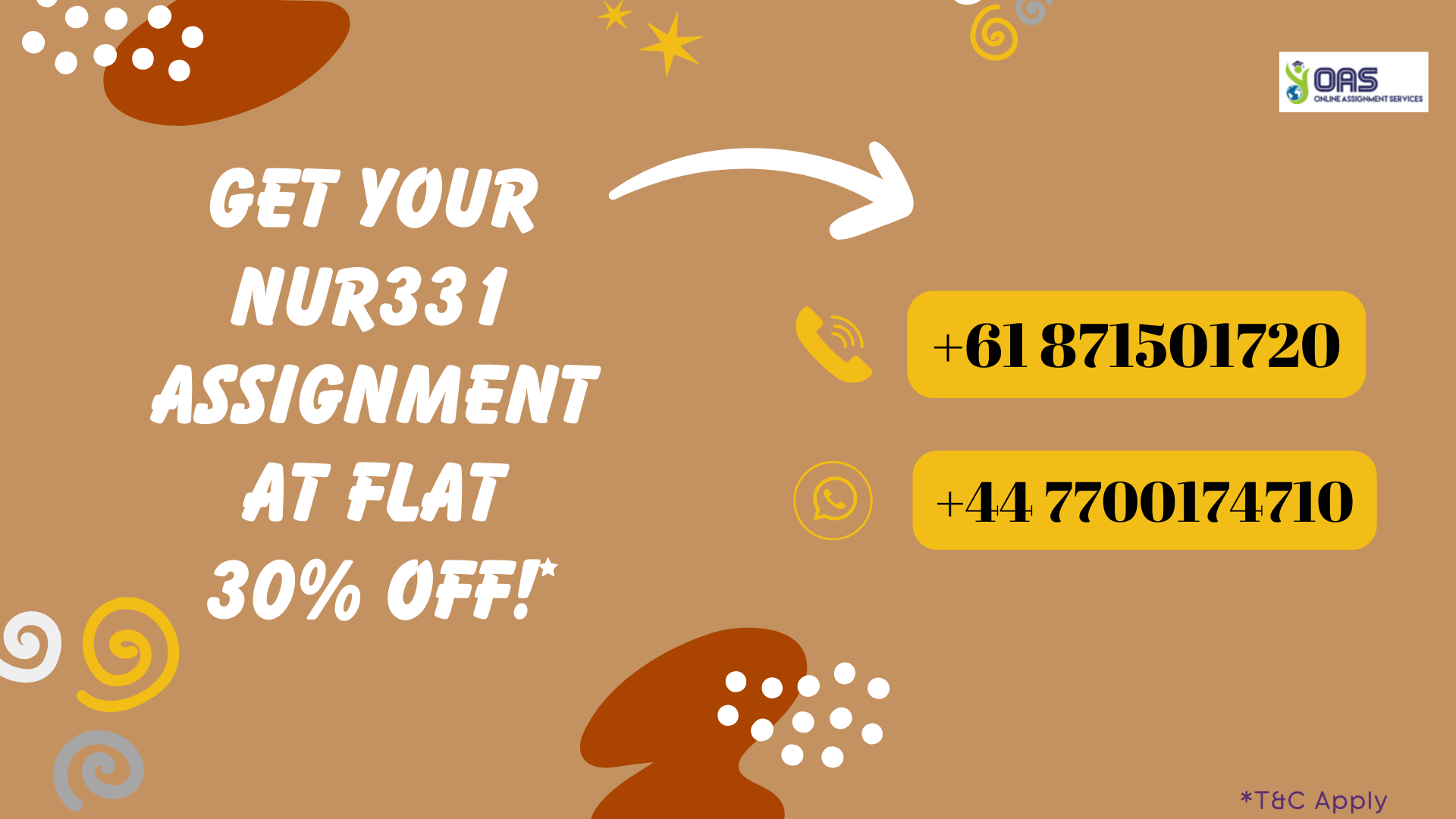 Get your NUR331 assignment at flat 30 percent off for NUR331