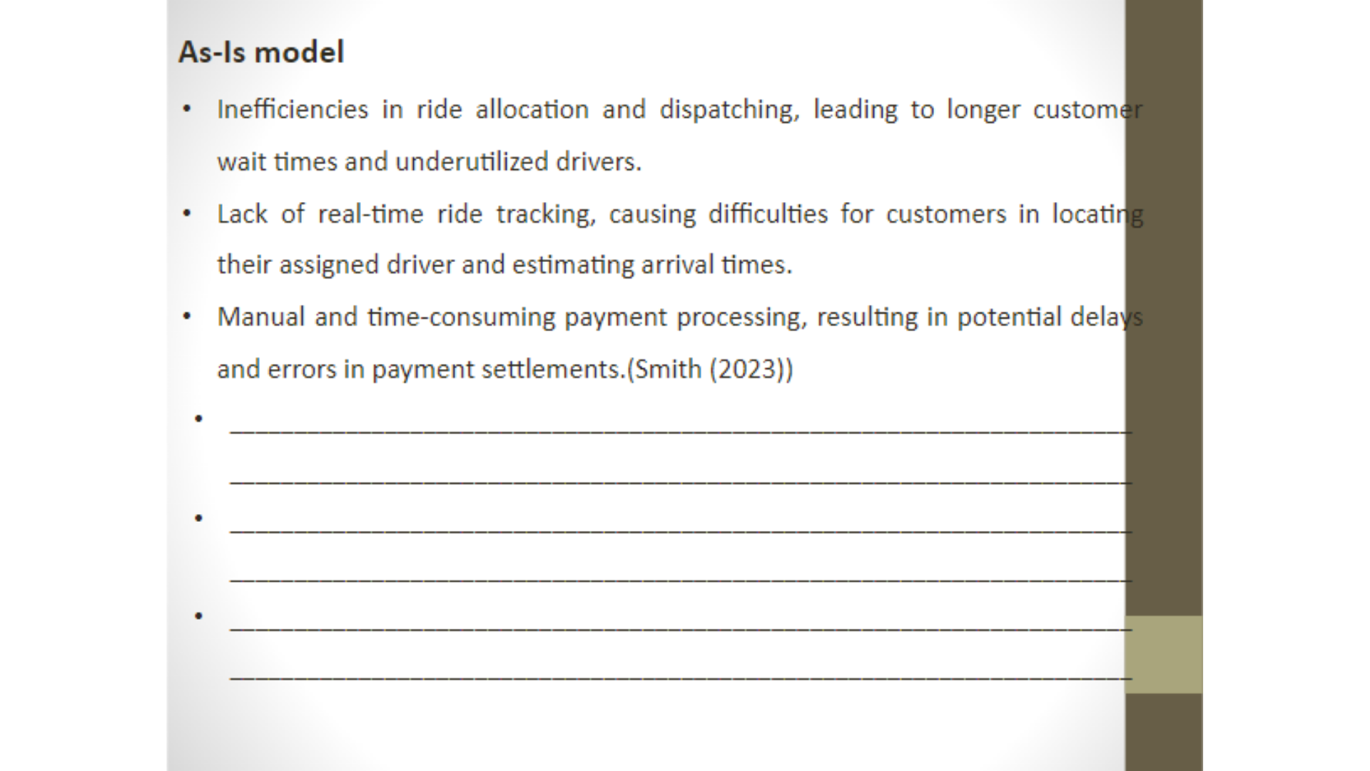 MBIS4008 As-Is model