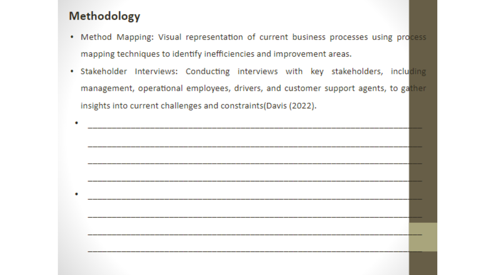 MBIS4008 Methodology