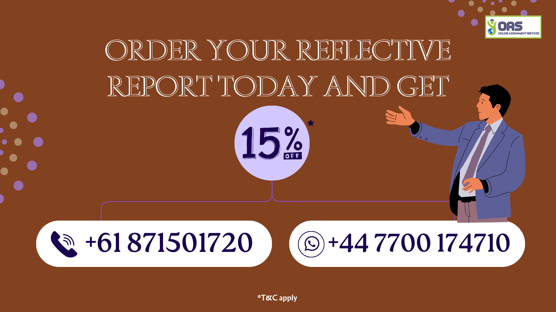 Order your reflective report today and get 15 percent off forMGT602