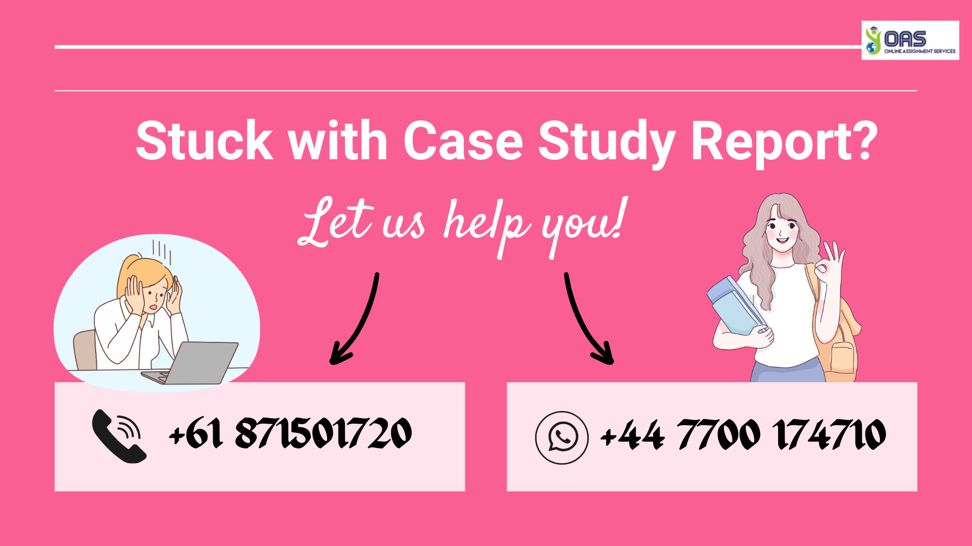 Stuck with Case Study Report for HSN319