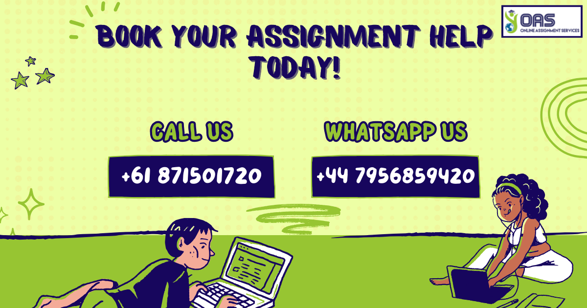 Call or email us to book assignment with us now!