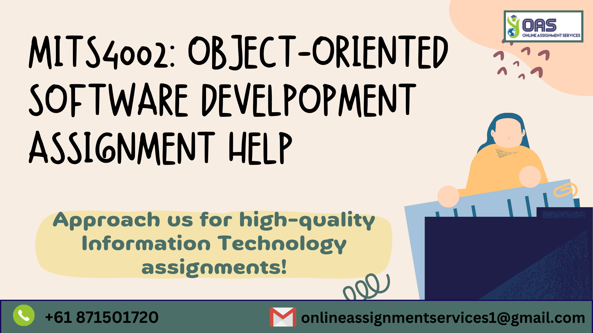 Buy MITS4002 Object Oriented Software Development coffee project assignment help.