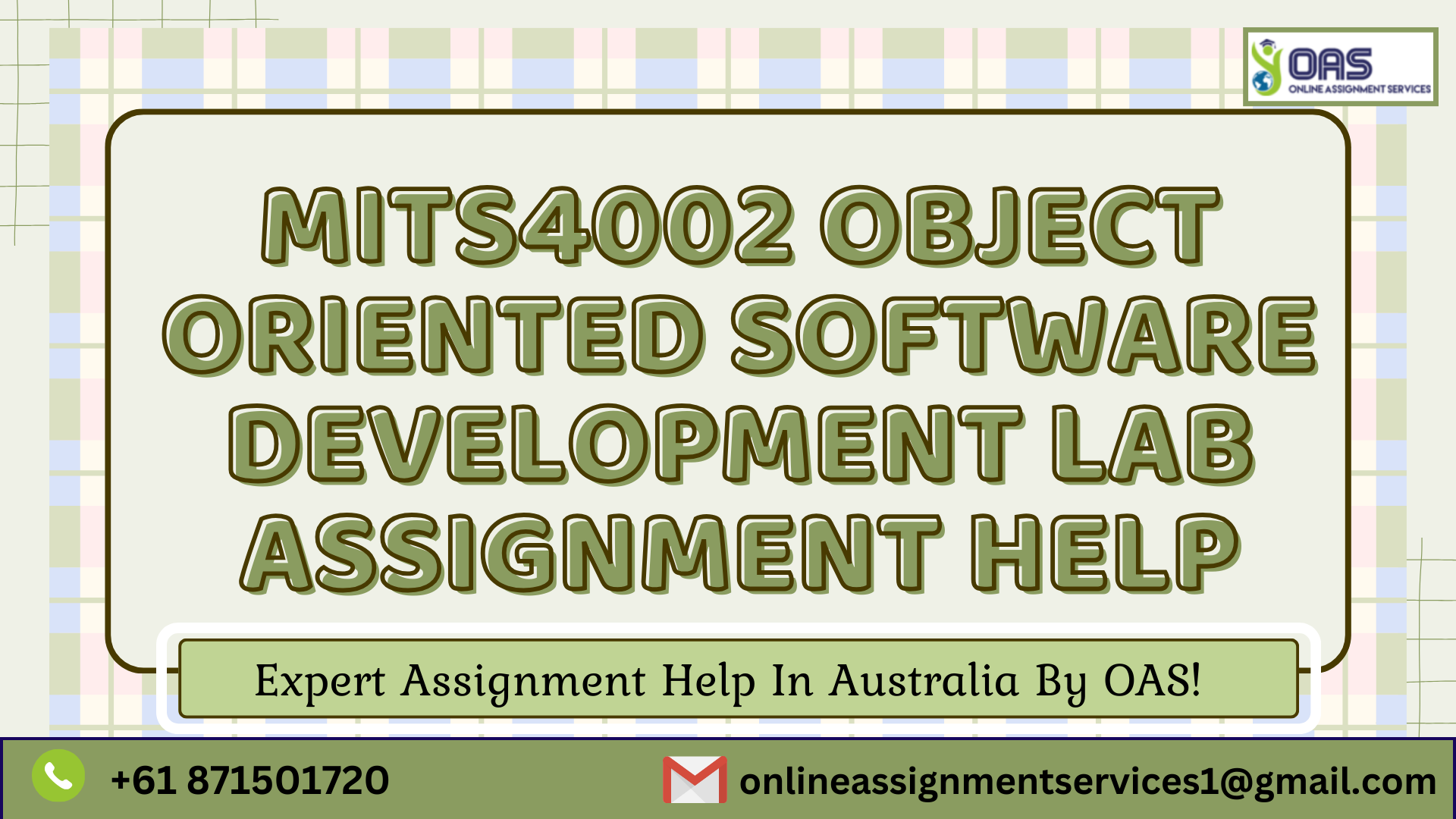 Buy MITS4002 Object Oriented Software Development assignment help in Australia.