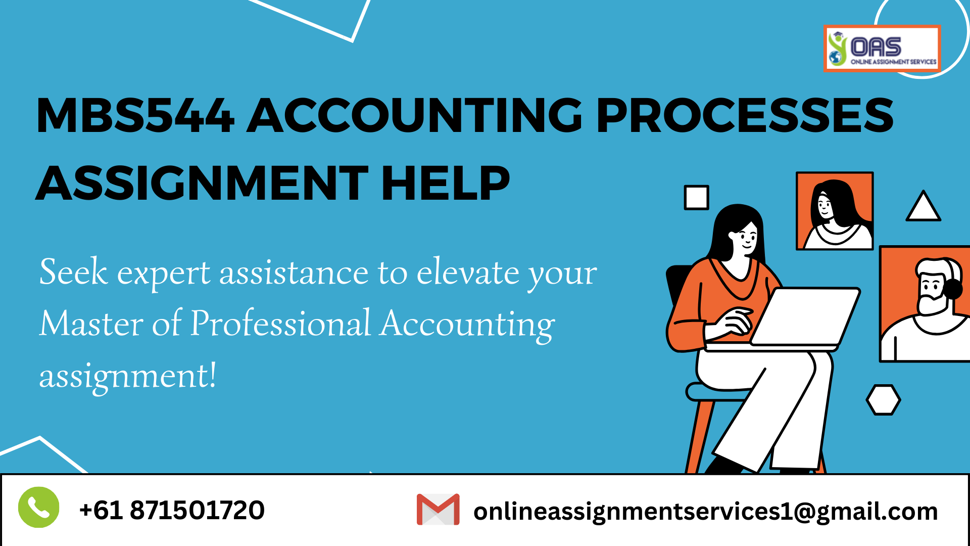 Buy MBS544 Accounting Processes assignment help in Australia with OAS.