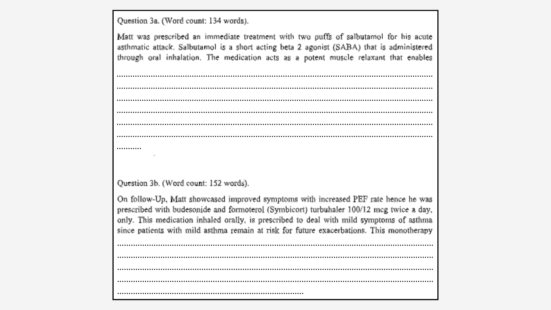 Question 3