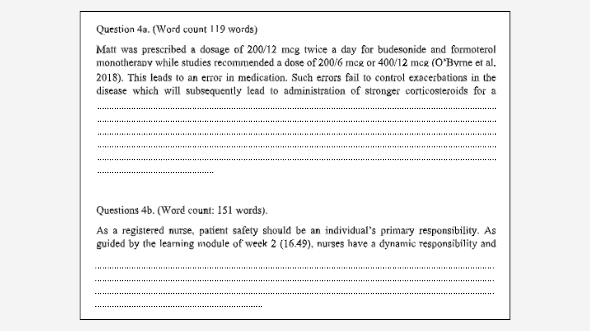 Question 4