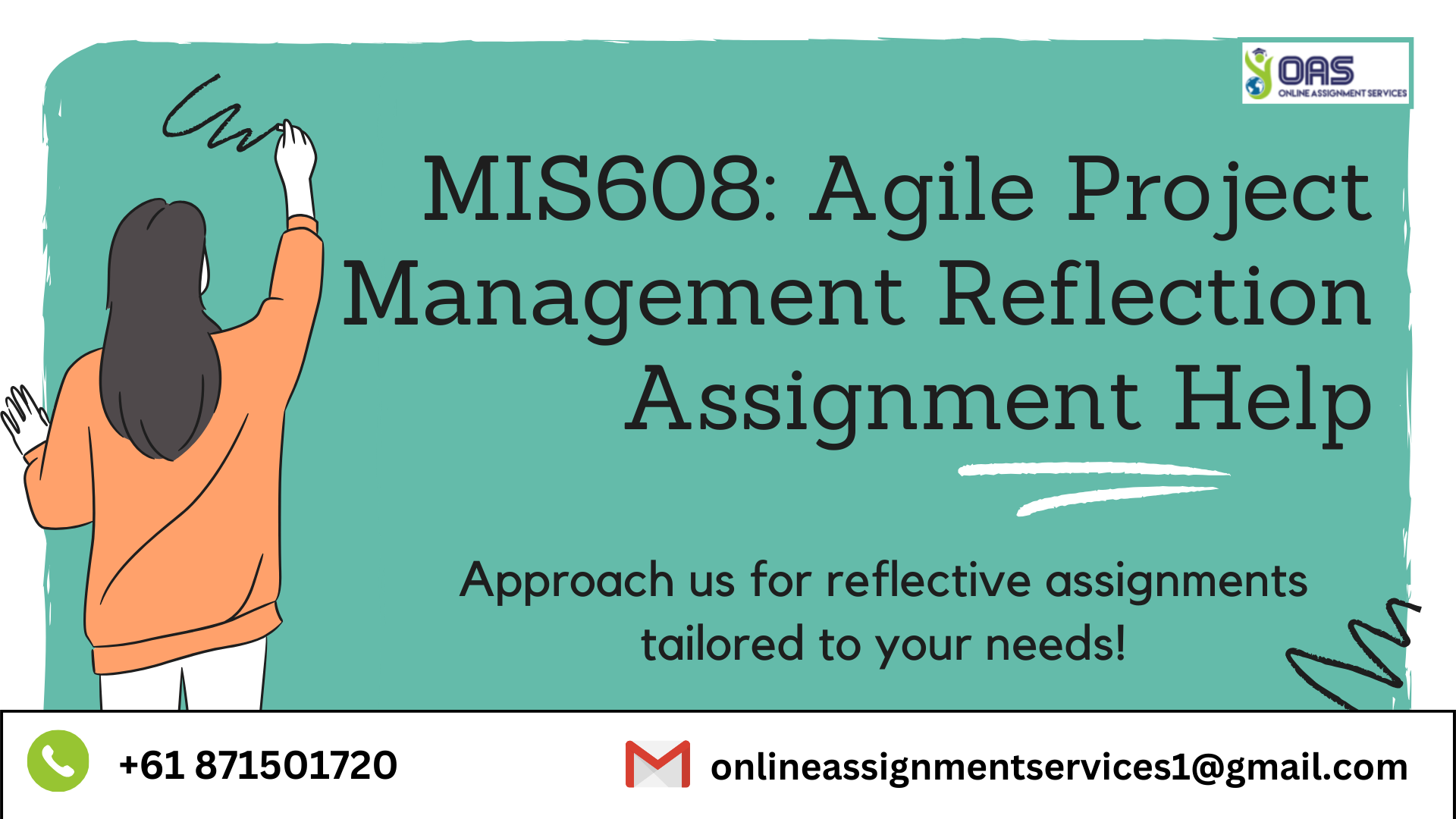 Buy MIS608 Agile Project Management reflection assignment help in Australia with OAS.