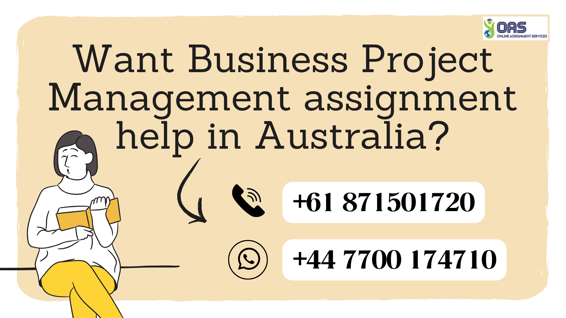 Get Business Project Management assignment help in Australia with OAS,.