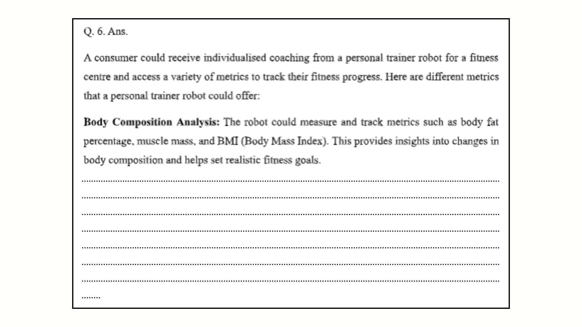 Question 6