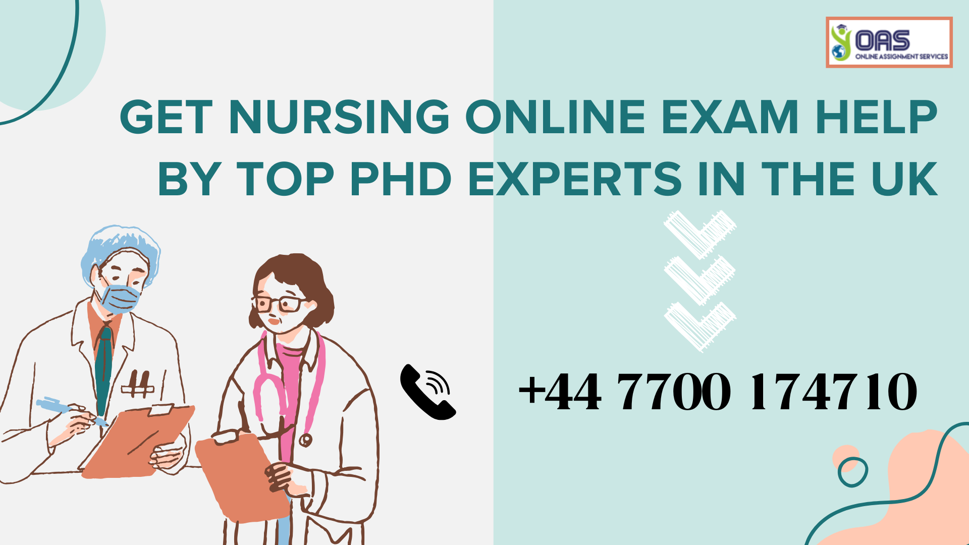 Get online nursing exam help in the UK with OAS.