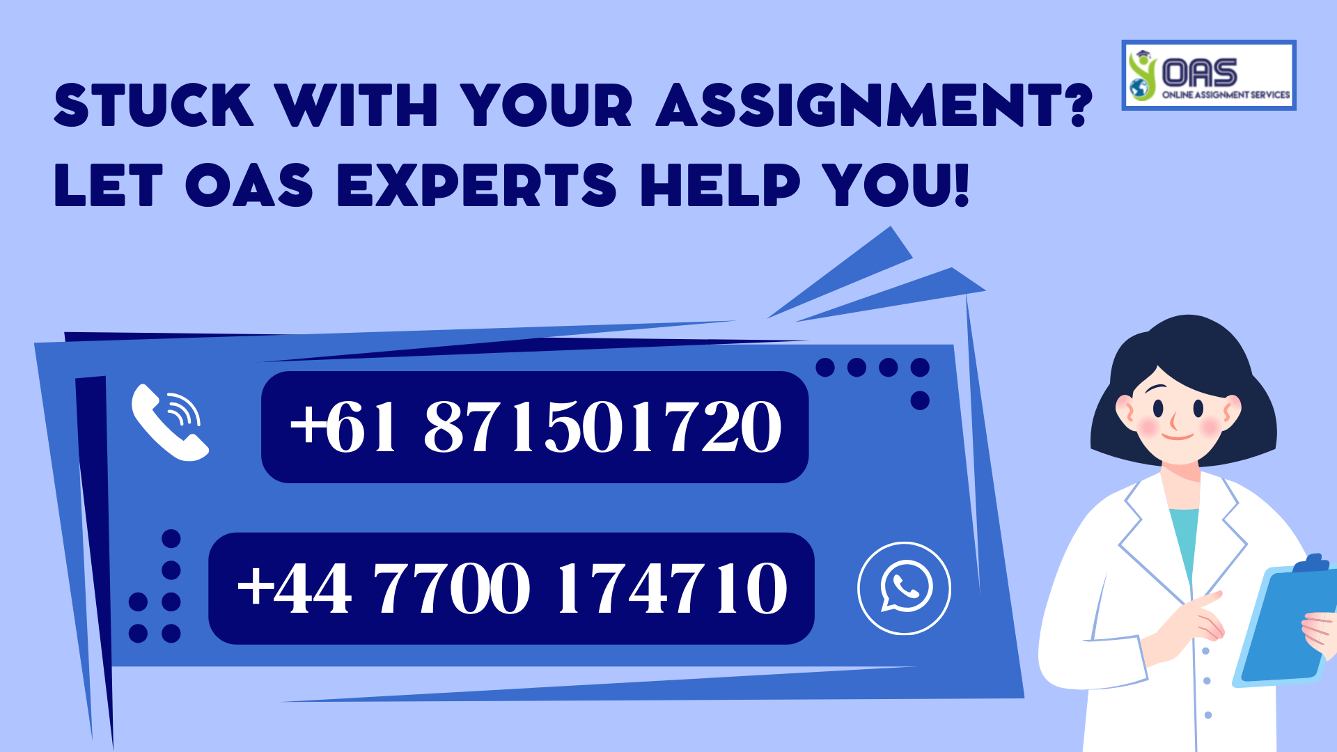 Get expert assignment help in Australia with OAS.