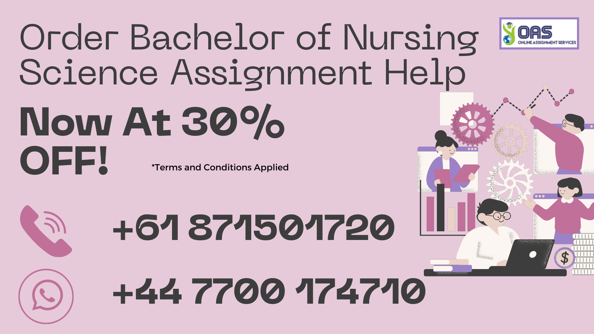 Order Bachelor of Nursing Science assignment help with OAS at 30% off