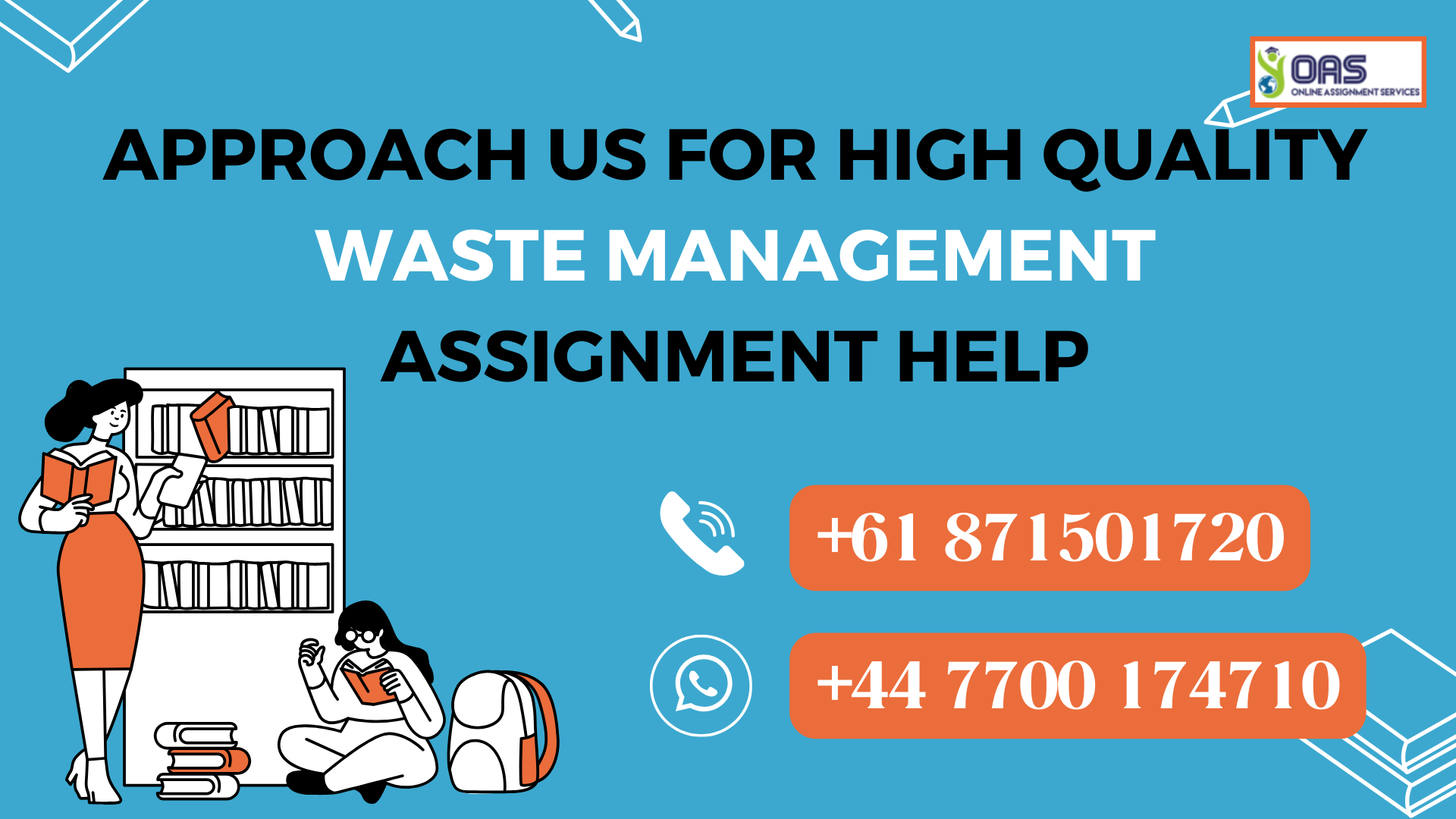 Book waste management assignment help with OAS.