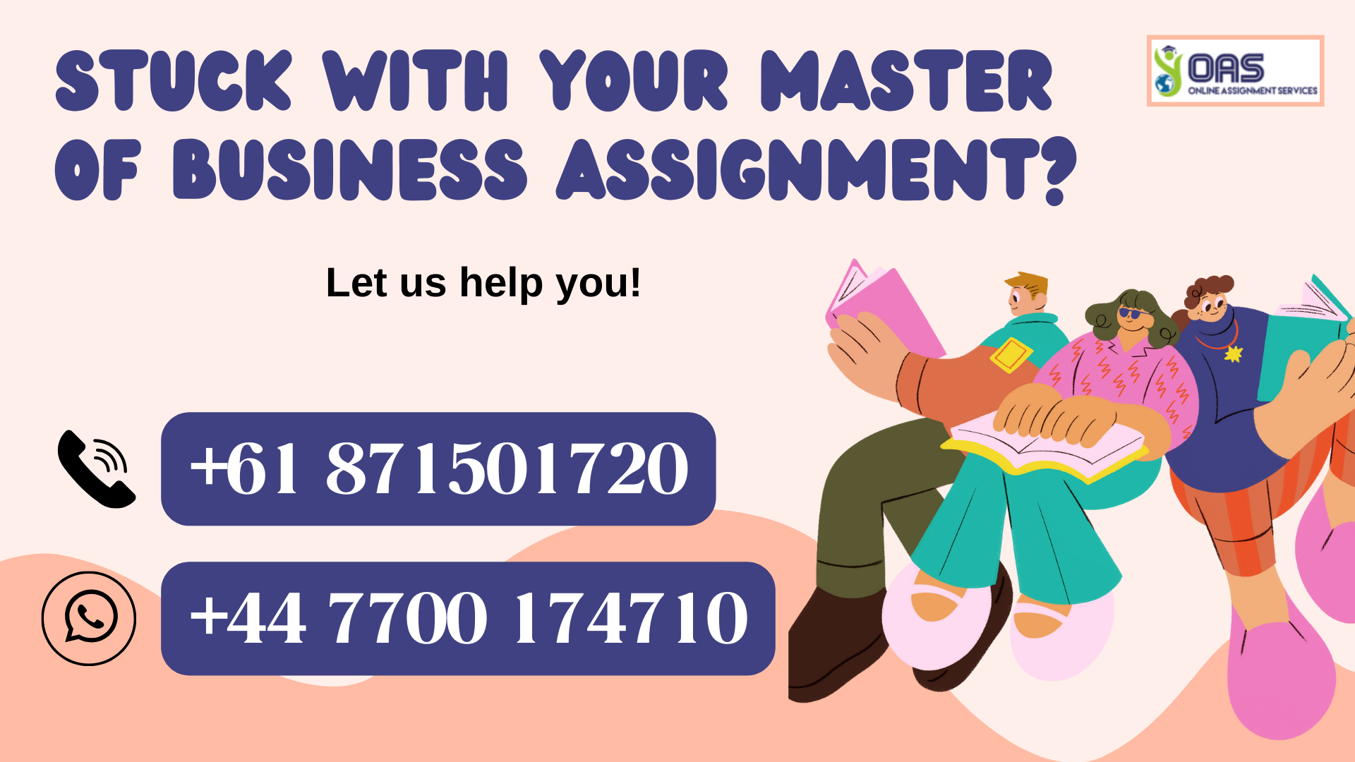 Book Master of Business assignment help with us.