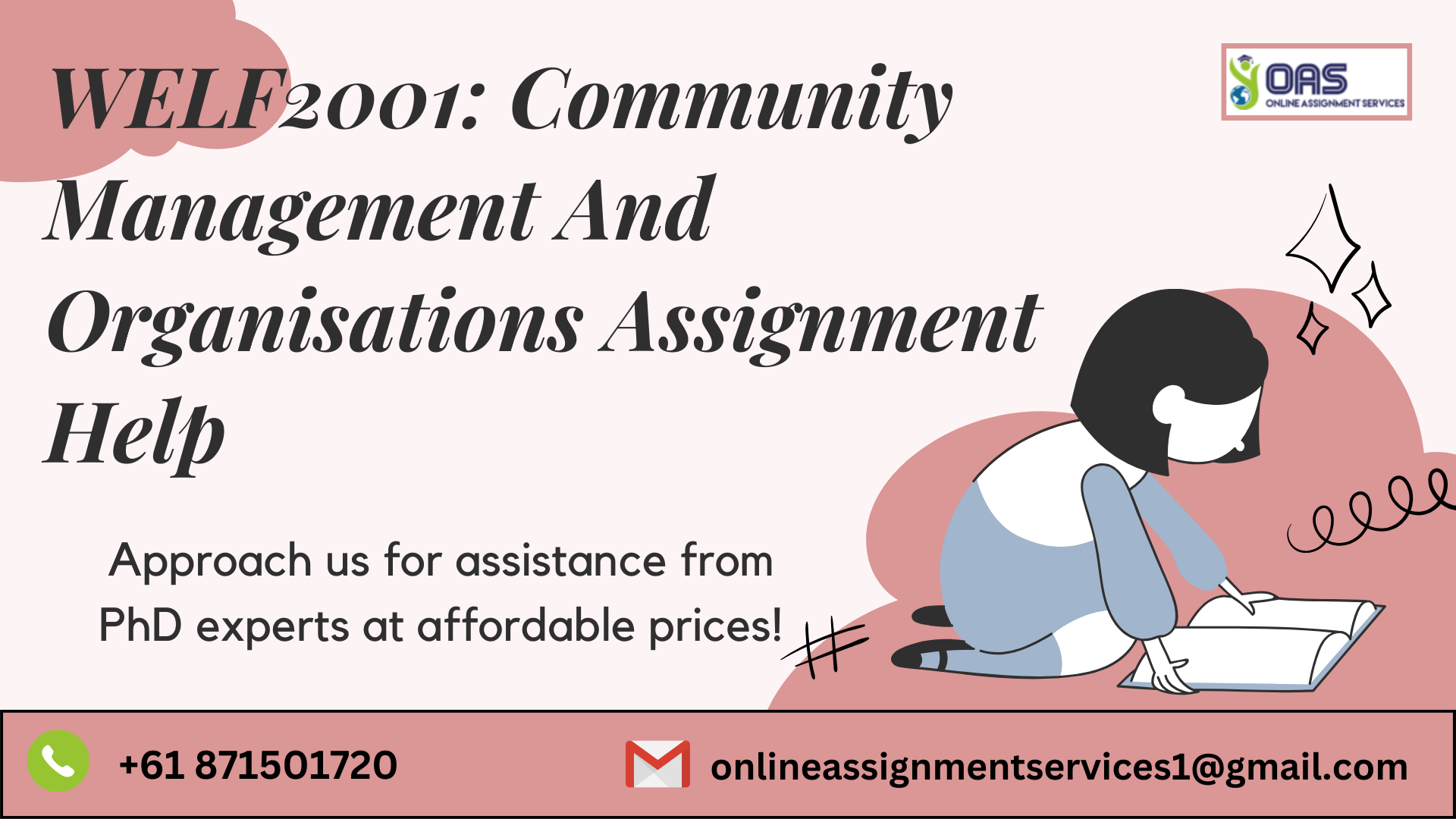 Buy WELF2001 Community Management And Organisations Assignment Help in Australia with OAS.