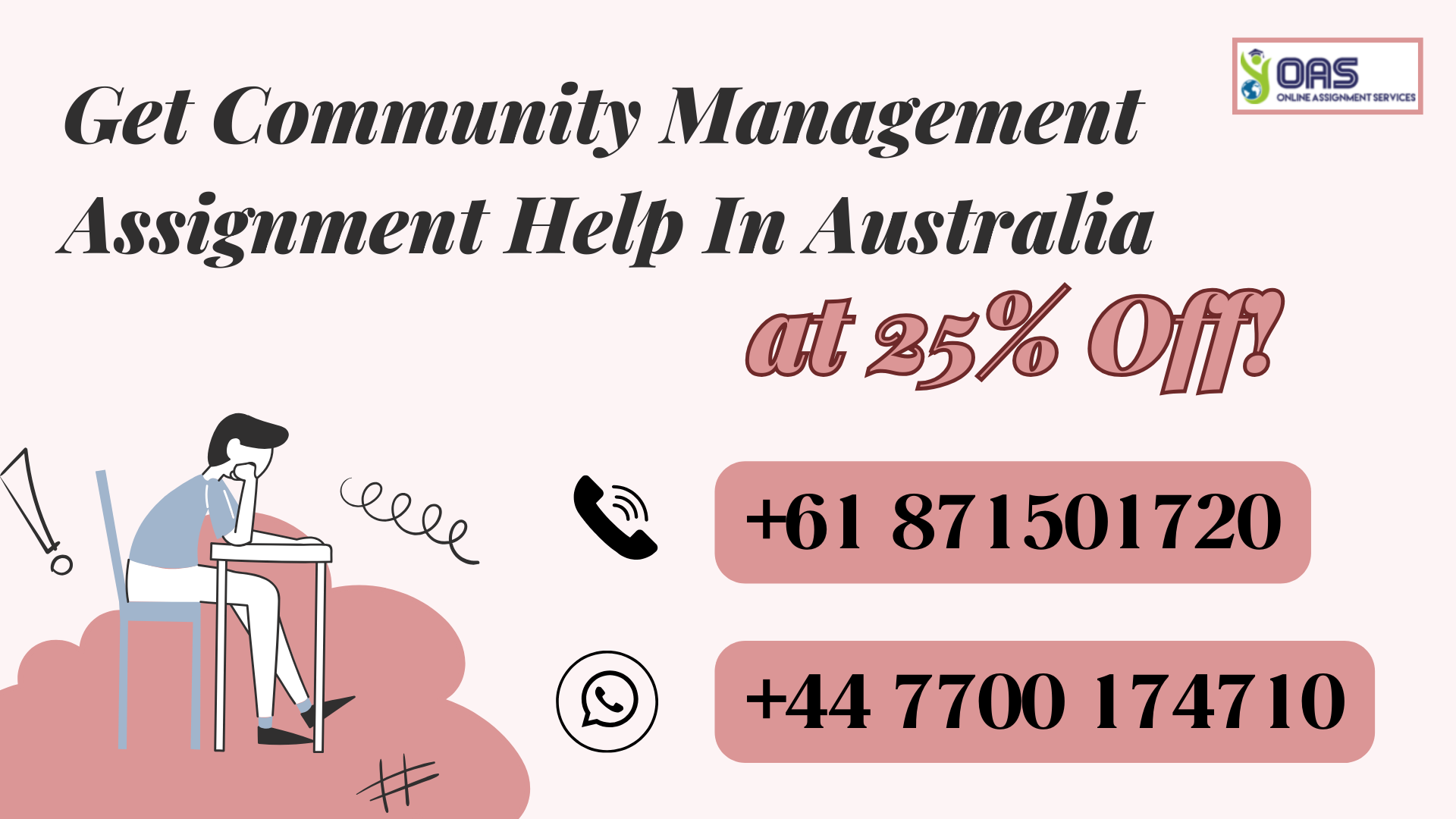 Book community management assignment help in Australia at 25% off!