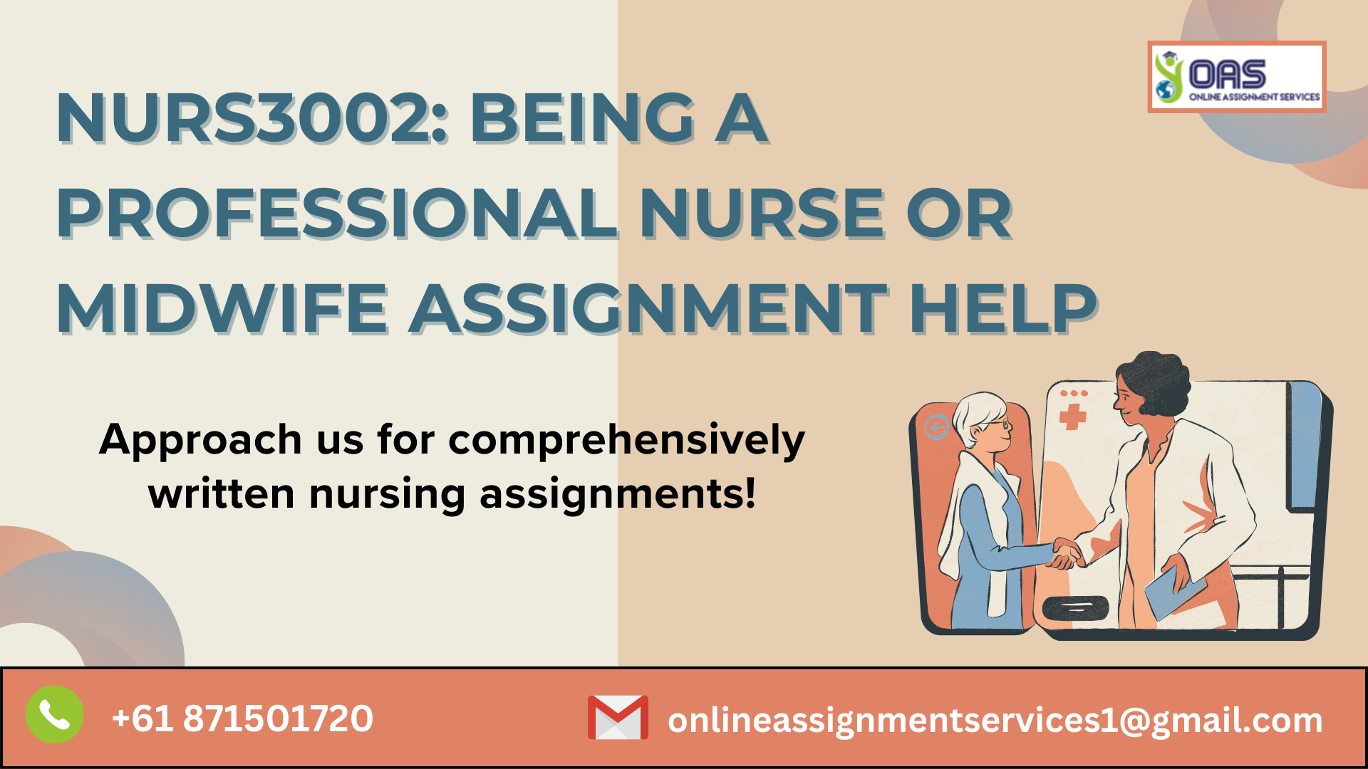 Buy NURS3002 Being A Professional Nurse Or Midwife Assignment Help in Australia with OAS.