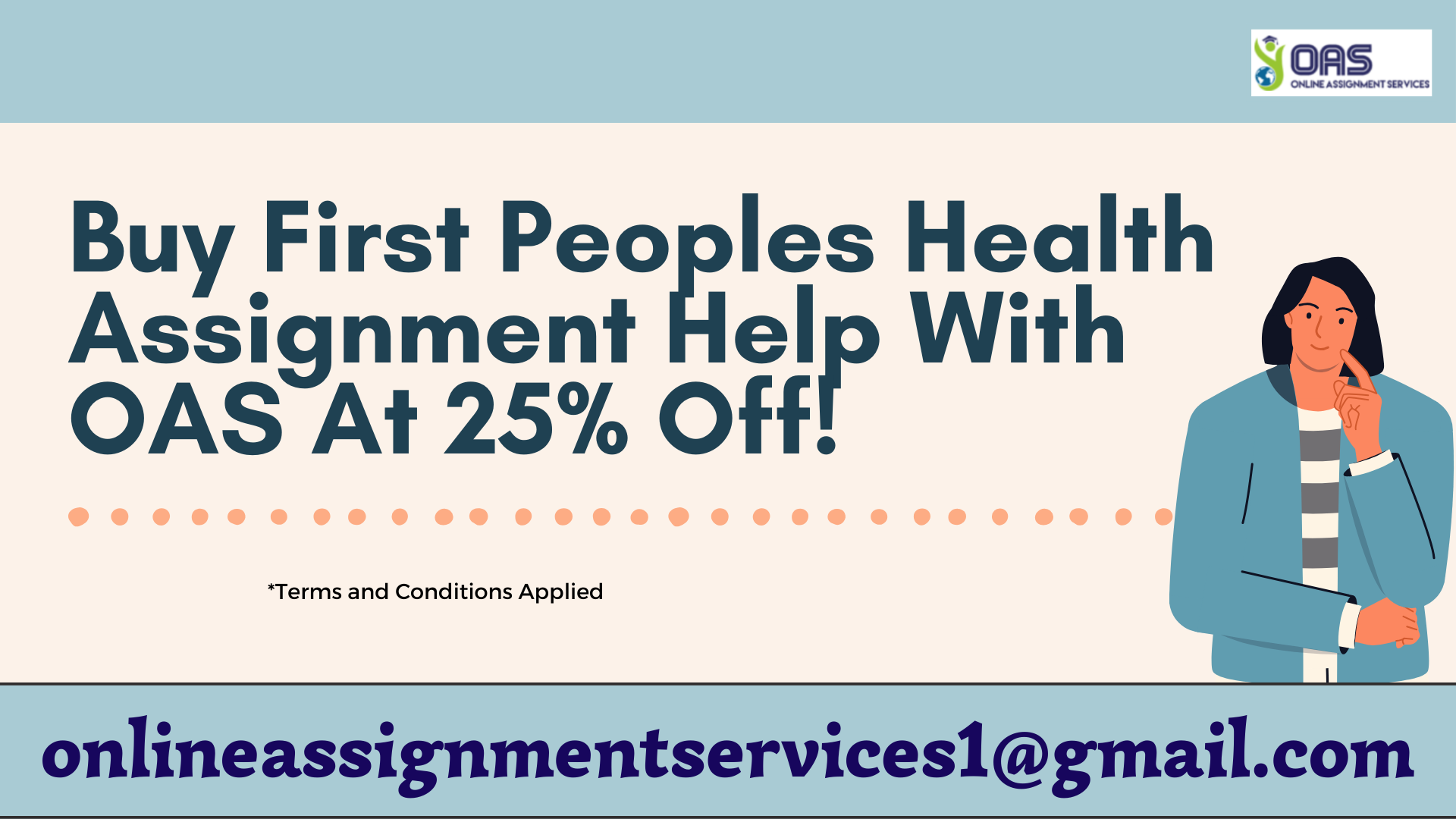 Buy First Peoples Health assignment help with OAS at 25% off!