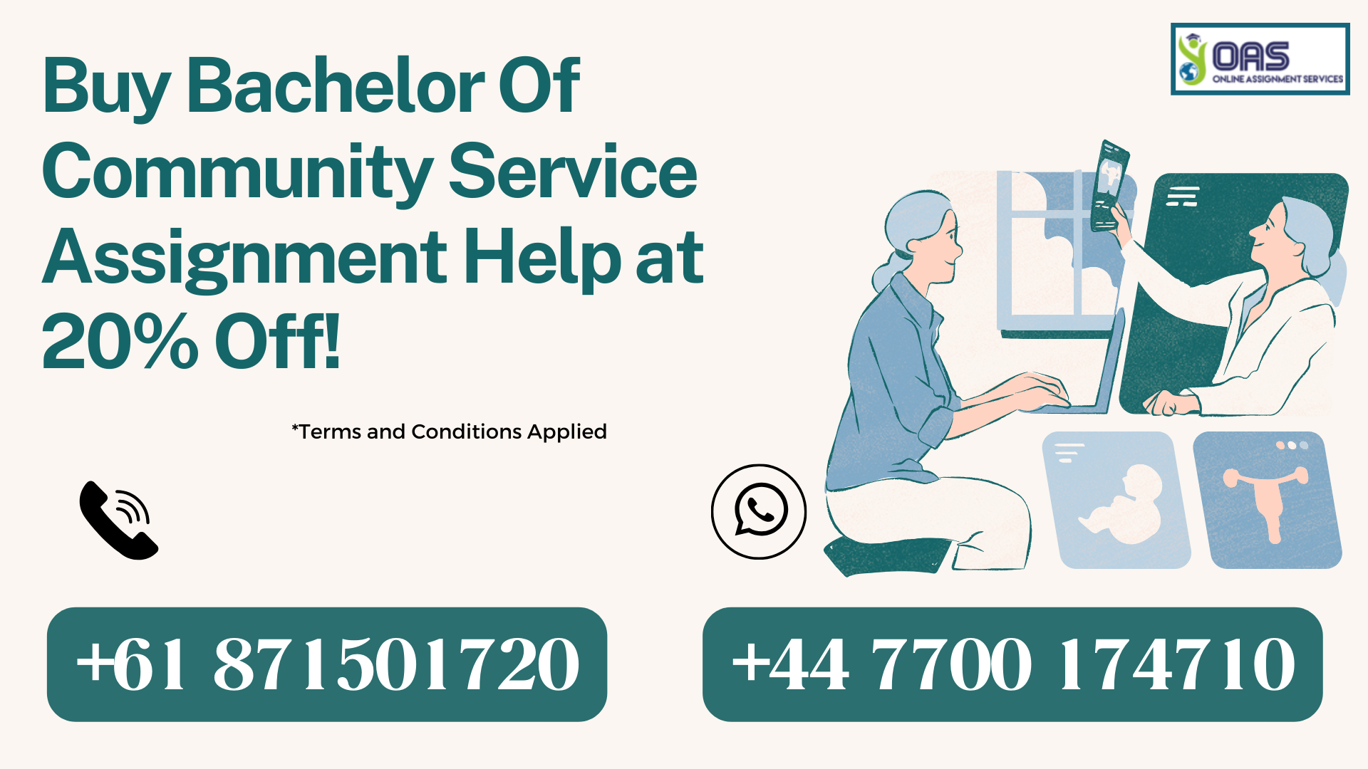 Buy Bachelor of Community Services assignment help with us at 20% off!