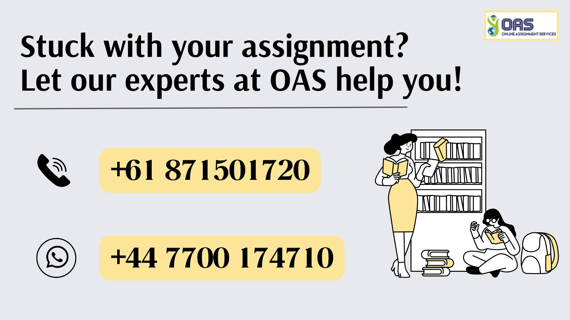 Book Bachelor of Social Work assignment help with OAS.