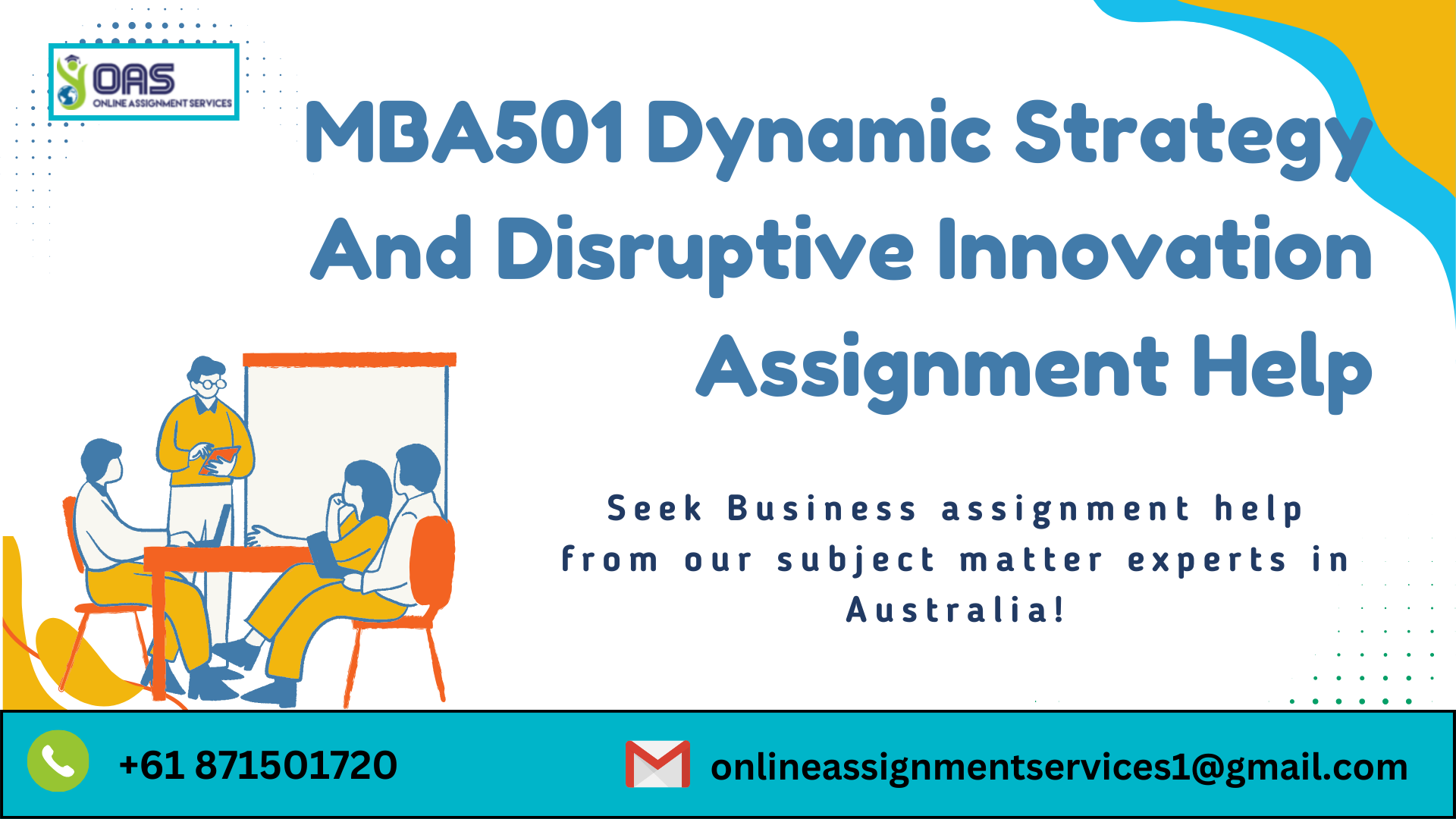 Buy MBA501 Dynamic Strategy And Disruptive Innovation Assignment Help in Australia with us.