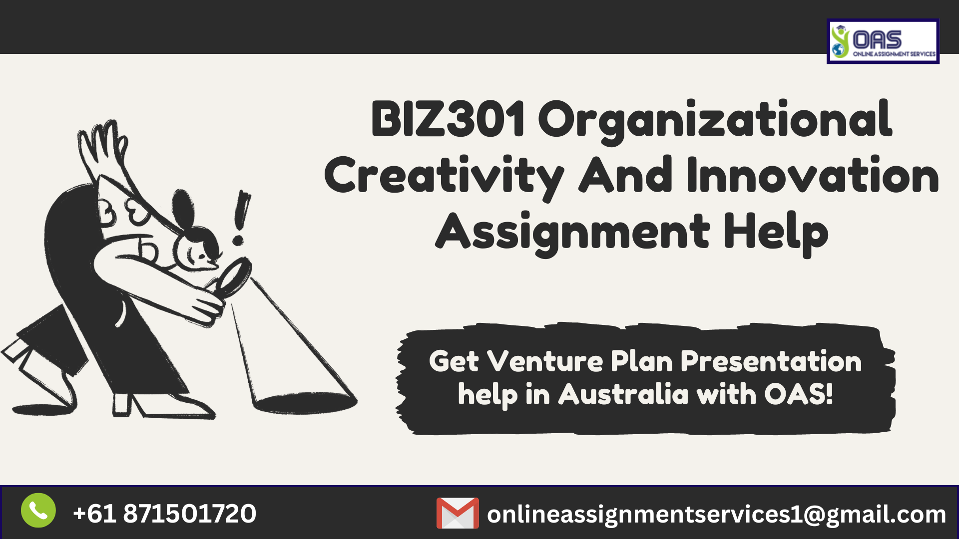 Buy BIZ301 Organizational Creativity And Innovation Assignment Help in Australia with us.