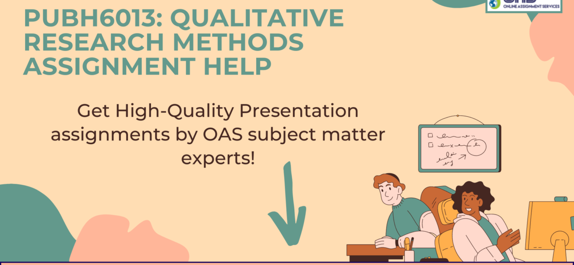 Buy PUBH6013 Qualitative Research Methods Assignment Help in Australia with us.