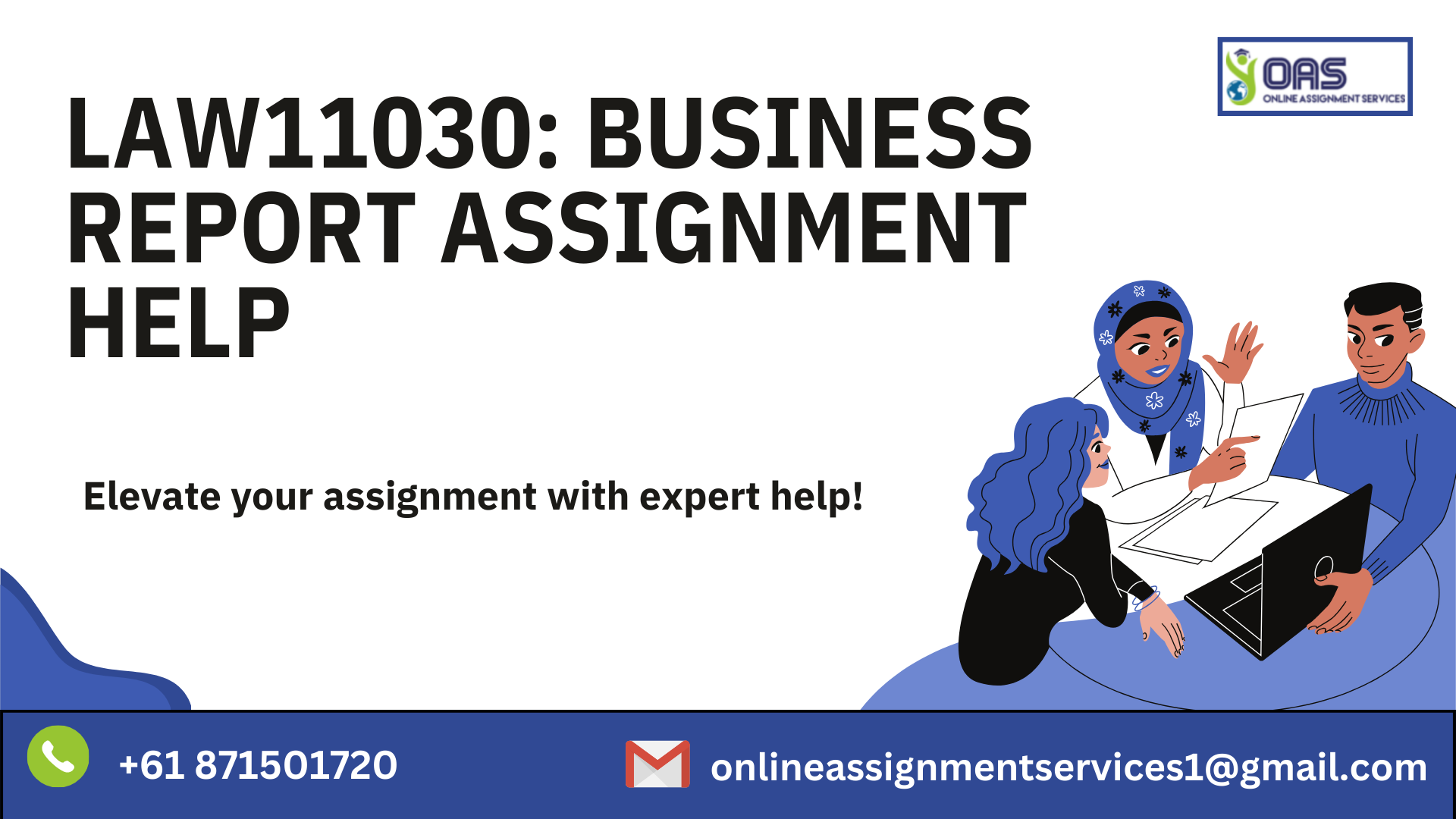 Buy LAW11030 Business Report Assignment Help in Australia with OAS.