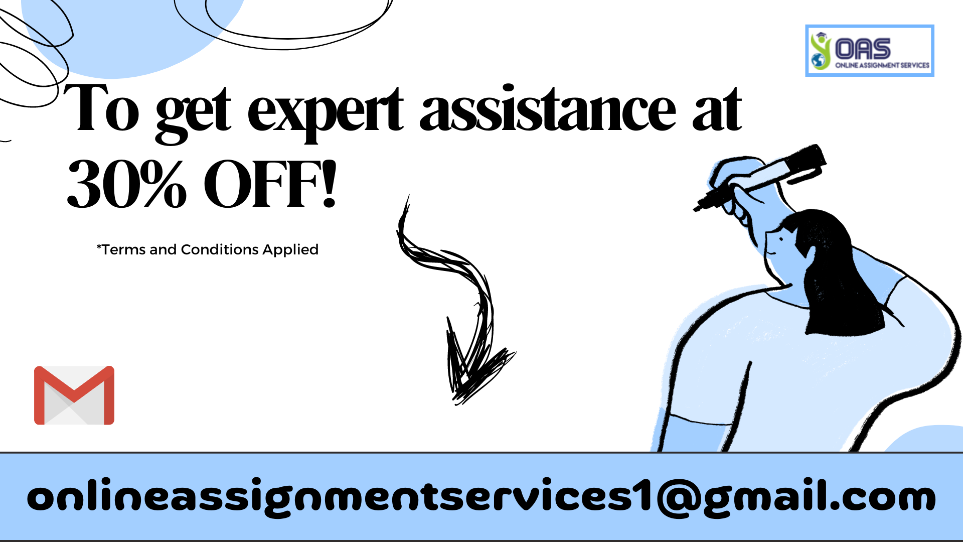 Get experts assistance with OAS at 30% off!