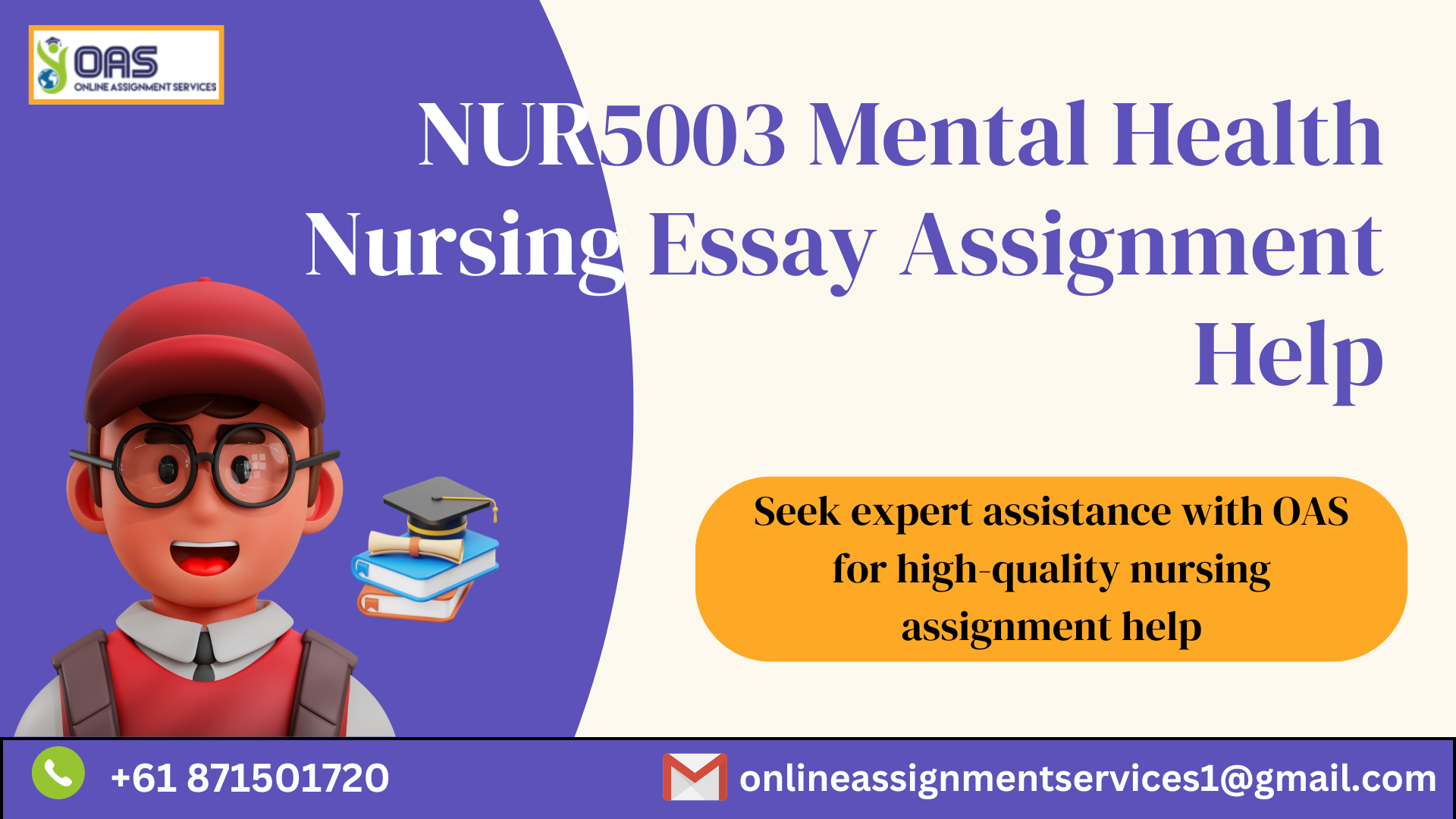 Buy NUR5003 Mental Health Nursing Essay Help in Australia with OAS.